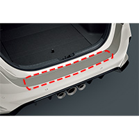 Rear bumper protection